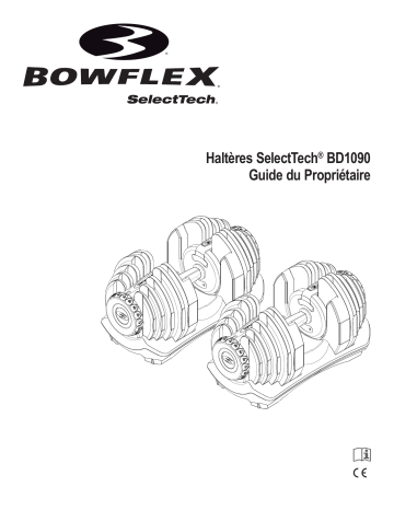 Bowflex BowFlex 1090 Dumbbells Manuel du Propriétaire | Fixfr