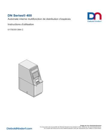 Manuel du propriétaire Diebold Nixdorf DN Series 400H | Fixfr