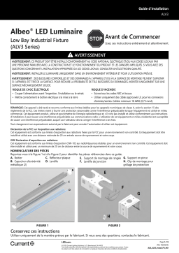 Albeo ALV3 Series Low Bay Guide d'installation