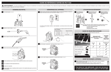 Manuel PowerStroke PS171433D - Nettoyeur Haute Pression | Fixfr