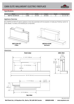 Napoleon NEFP32-5019W-IOT Manuel utilisateur