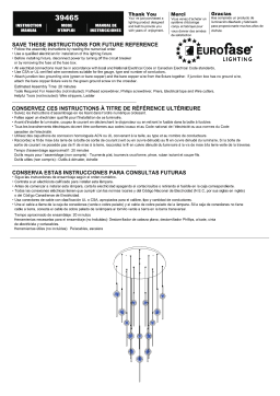 Eurofase 39465 Manuel utilisateur