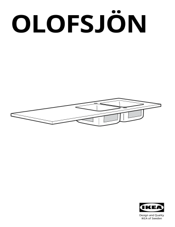 IKEA OLOFSJÖN Countertop Manuel utilisateur | Fixfr