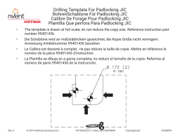 nVent Hoffman P-N 99401437 Manuel Utilisateur