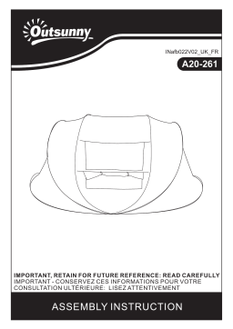 Outsunny A20-261 Manuel utilisateur
