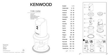 Manuel d'utilisation Kenwood CHP61 | Fixfr