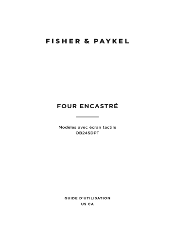 Mode d'emploi Fisher & Paykel OB24SDPTDB1 | Fixfr