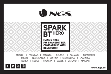 Manuel utilisateur NGS Spark BT Hero | Fixfr