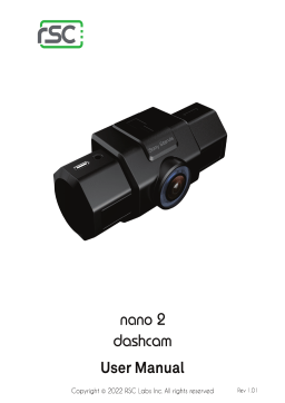 RSC Nano 2 Manuel utilisateur