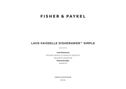 Fisher & Paykel DD24SA9 Manuel utilisateur