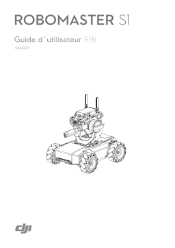 Manuel d’utilisateur de RoboMaster S1 - dji