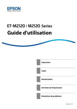 Manuel d'utilisation Epson ET-M2120 - Impression, numérisation, copie