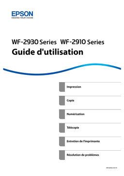 Manuel d'utilisation Epson WF-2910 - Guide complet