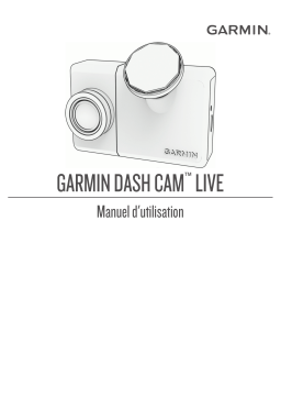 Manuel d'utilisation Garmin DASH CAM LIVE