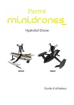 Parrot Hydrofoil Drone Manuel Utilisateur - Télécharger PDF