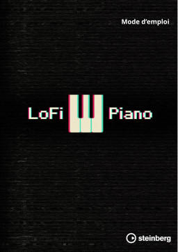 Manuel Utilisateur Steinberg VST Instruments LoFi Piano 1 - Télécharger PDF Gratuit