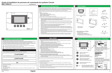 Guide d'installation du panneau de commande du système Conext SCP | Fixfr
