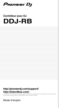 Manuel du Propriétaire Pioneer DDJ-RB - Télécharger PDF