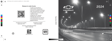 Chevrolet Equinox 2024 Manuel d'utilisation | Fixfr