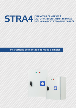 Manuel d'utilisation du STRA4-40L40 - Sentera Controls