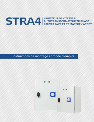 Manuel d'utilisation du STRA4-40L40 - Sentera Controls | Fixfr