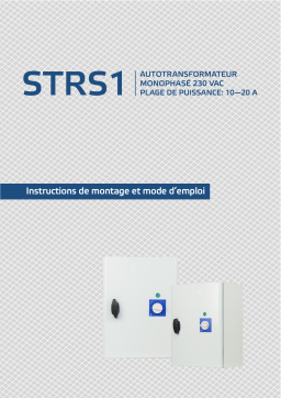 STRS1200L20 Manuel utilisateur - Sentera Controls