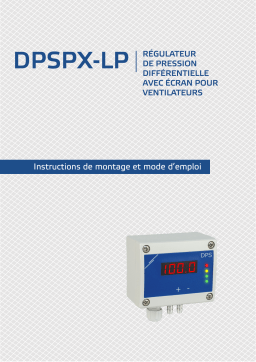 Sentera Controls DPSPM-LP Manuel utilisateur - Contrôle de la pression différentielle et du débit d'air