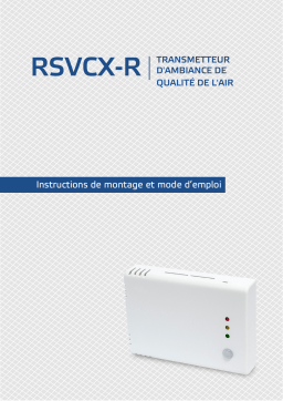 Manuel utilisateur RSVCF-R | Sentera Controls