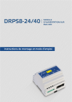 Sentera Controls DRPS8-24/40 Manuel Utilisateur - T&eacute;l&eacute;chargement PDF