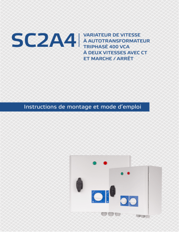 Manuel utilisateur Sentera Controls SC2A4-25L55 | Fixfr