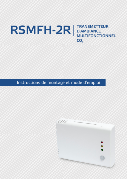 Sentera Controls RSMFH-2R Manuel utilisateur