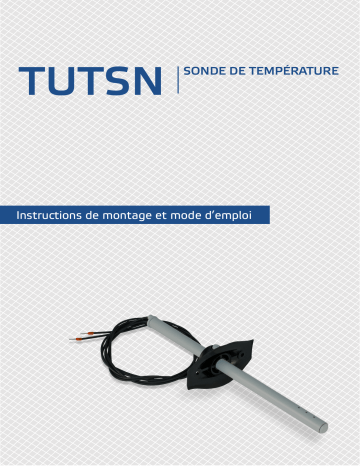 Manuel d'utilisation TUTSN-P1K0-150 - Sentera Controls | Fixfr