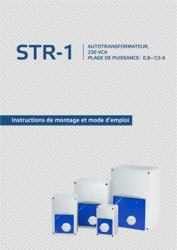 Manuel utilisateur STR-1-08L22 - Sentera Controls
