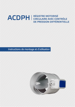 Sentera Controls ACDPH-125 Manuel utilisateur