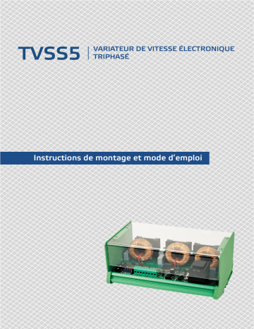 TVSS5-30CDT Manuel utilisateur - Sentera Controls | Fixfr