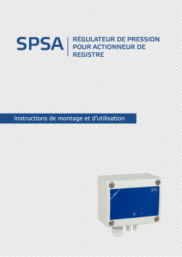 Sentera Controls SPSAF-2K0 Manuel utilisateur