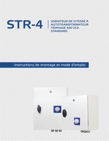 Manuel utilisateur Sentera Controls STR-4-80L40 | Fixfr