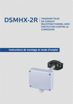 Manuel utilisateur Sentera Controls DSMHF-2R