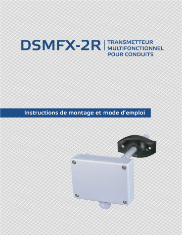 Manuel d'utilisation DSMFF-2R - Sentera Controls | Fixfr