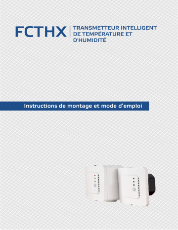 Manuel utilisateur Sentera Controls FCTHG | Fixfr