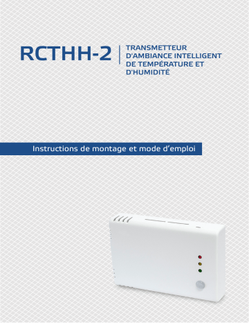 Sentera Controls RCTHH-2 Manuel utilisateur - Télécharger et consulter en ligne | Fixfr
