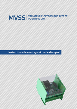 Manuel utilisateur MVSS1-60CDM - Sentera Controls