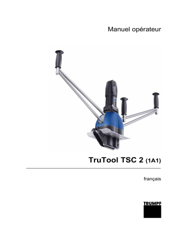 TruTool TSC 2 (1A1) Manuel utilisateur - Trumpf | Fixfr