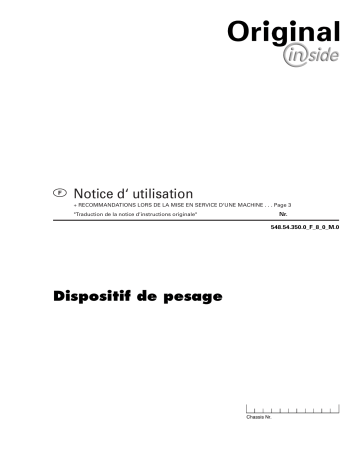 Pottinger Pesée embarquée Jumbo 4 T - Manuel d'utilisation | Fixfr