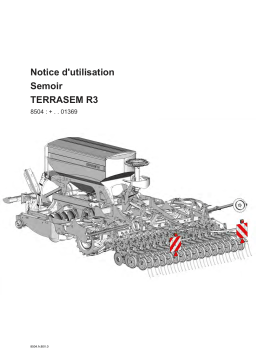 Manuel d'utilisation TERRASEM R3 ARTIS PLUS - Pottinger