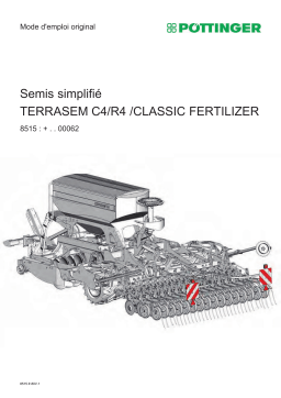 Pottinger TERRASEM C4 FERTILIZER CLASSIC Manuel