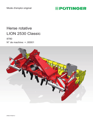 Pottinger LION 2530 CLASSIC: Manuel d'utilisation | Fixfr