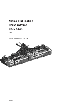 Pottinger LION 503 C Mode d'emploi