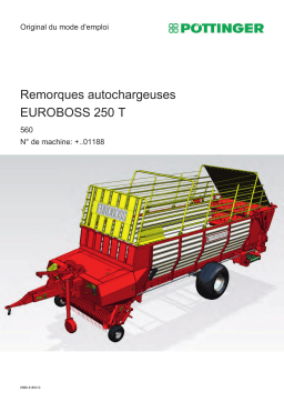 Pottinger EUROBOSS 250 T - Manuel d'utilisation