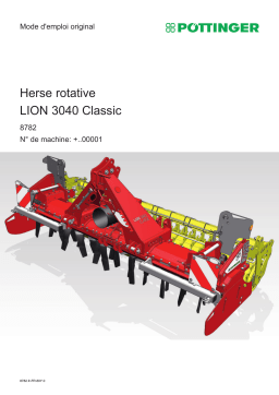 Pottinger LION 3040 CLASSIC Manuel d'utilisation